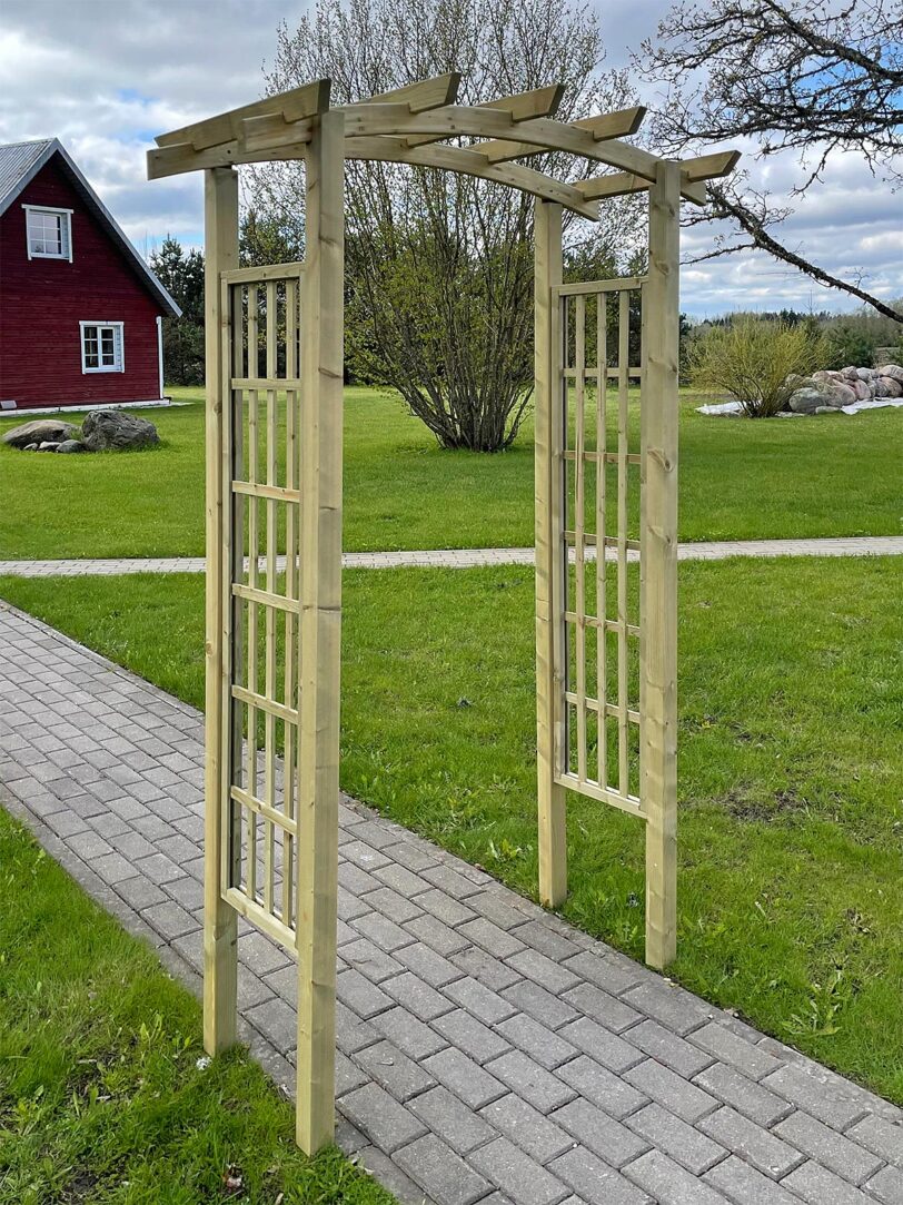 Aiakaar (kaarja katusega) | Baltic Fence